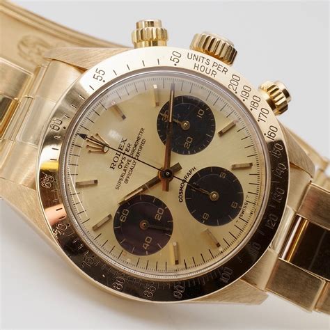 rolex 6265 oro|Rolex daytona 6265 history.